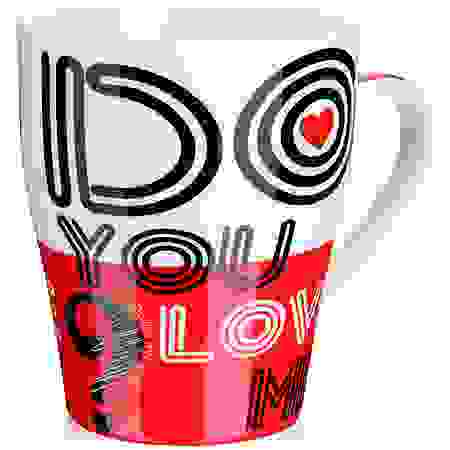 Кружка 340мл I LOVE YOU LR в под/упак 24463-1