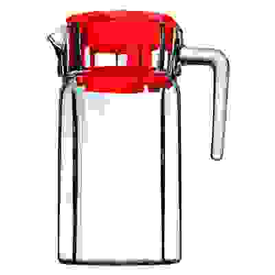 Графин с крышкой красн. SL (v=1235)/6шт 43414 SL Kosem&quot;