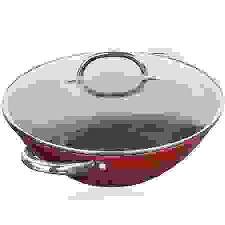 Казан 28см. 3,6 л, ст/крыш мет/руч.MB 28436