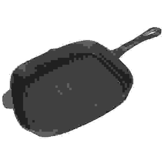 Сковорода-гриль квадратная чугунная GPR-26C, р-р 26 см, чугунная ручка