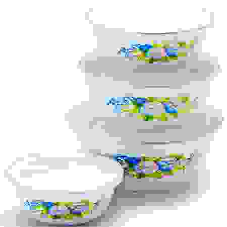 АКЦИЯ! Набор мисок эмаль 8 пр MB пласт/кр 4938-3