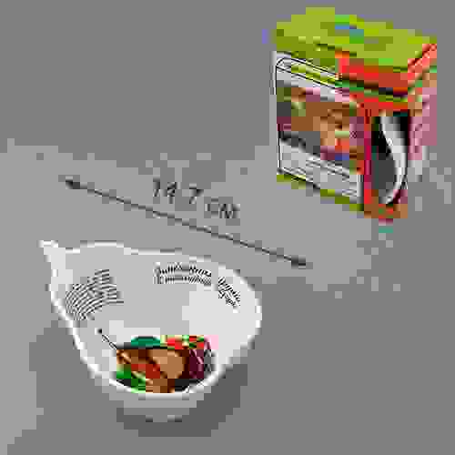 Форма для запекания ГРУША В ШОКОЛАДНОЙ ГЛАЗУРИ 14,7*11*6 СМ цв.уп. 598096