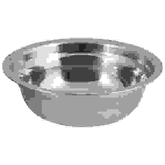 Миска из нерж стали с расширенными краями, модель: BOWL-25, диа - 25см, зерк полир., 2.3л,тм Mallony