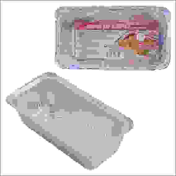 Формы д/выпечки однораз. Н-р 3шт. 20х10х5см (865мл, алюминий) МО8-102