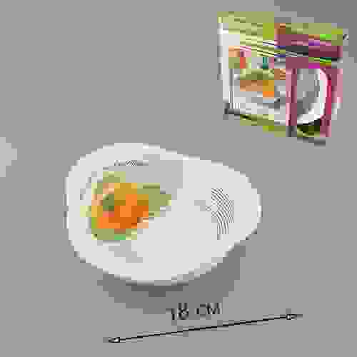 Салатник МОРКОВКА ПО-КОРЕЙСКИ 18*18*5,7 см цв.уп. 598021