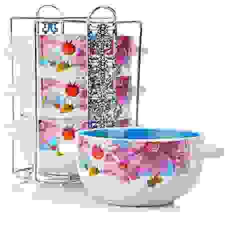 Набор супниц 5пр 540мл на подставке LR 27587