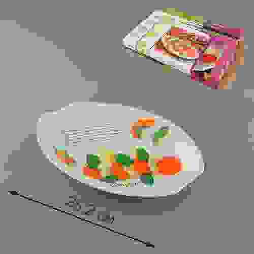 Блюдо КАПРЕЗЕ 25,2*16,2*3,3 см цв.уп. 598017
