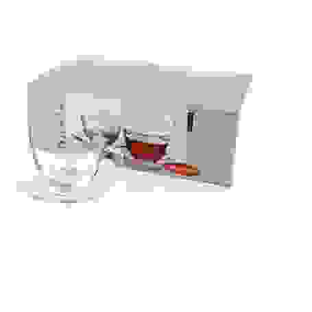 Набор чайный 6чаш.+6блюд. 220мл Basic&quot; акалённый 97948 TMP