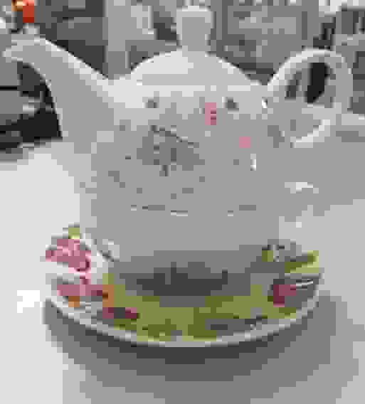 Набор чайный &quot;Эгоист&quot;: чашка/блюдце/чайник; 260мл/15см/430мл YJTP-17005