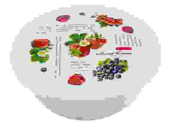 Миска с крышкой BERRY 3,2л