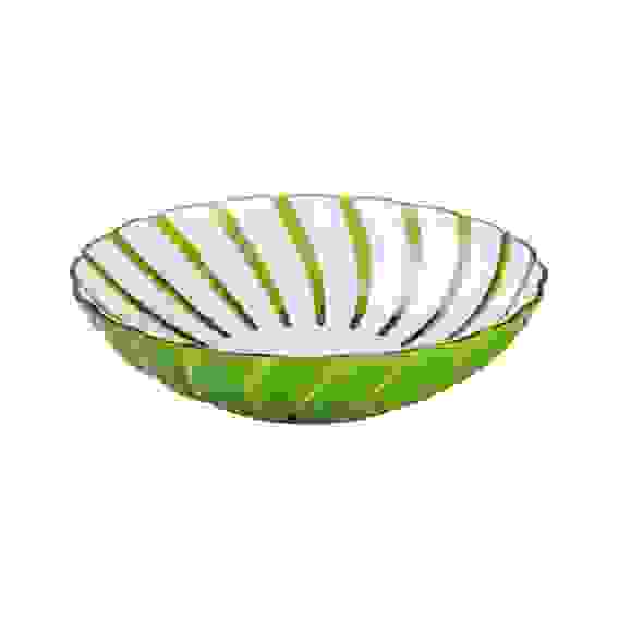 Салатник круглый &quot;Грация&quot; 1л (зелёный) (уп.28)