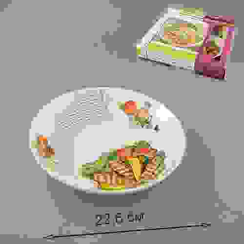 Салатник ЦЕЗАРЬ 22,6*22,6*4,5 см цв.уп. 598016