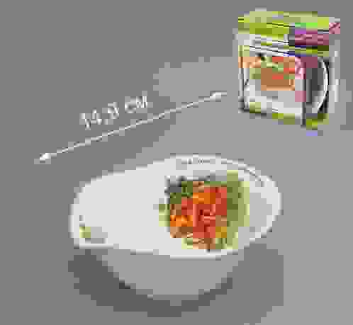 Салатник МАРИНОВАННЫЕ ГРИБОЧКИ 14,9*13,4*6,7 см цв.уп. 598001