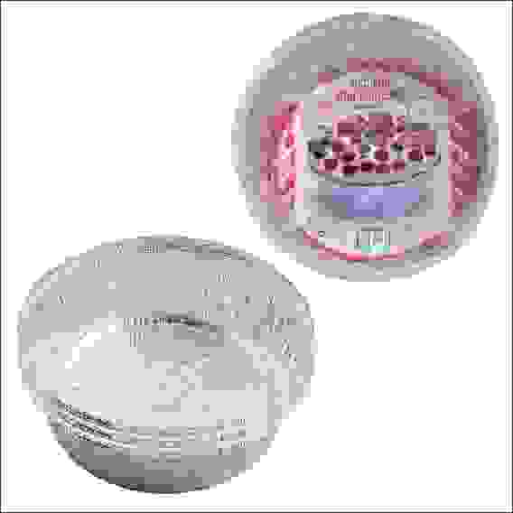 Формы д/выпечки однораз. Н-р 3шт. d20*h5.5см (1400мл, алюминий) МО8-108