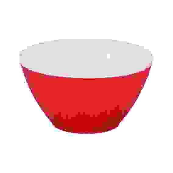 Салатник \"Меланж\" 0,5л (красный) (уп.24)