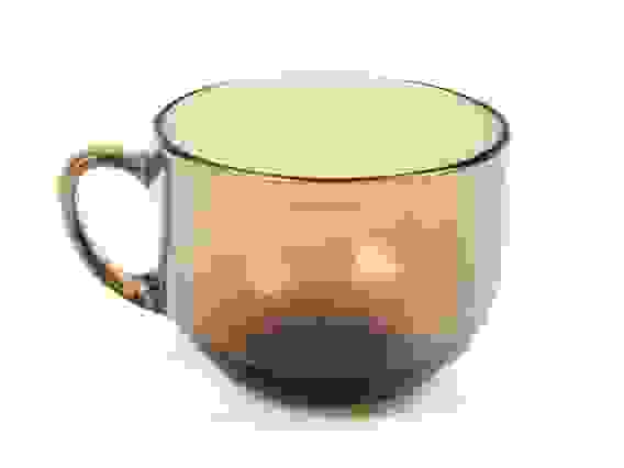 Бульонница 670 мл. с ручкой &quot;GIGANTESCA&quot; Дымка (Обрештка)