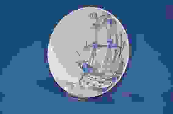 тарелка мелкая Соната 220 мм Океан-2цвета