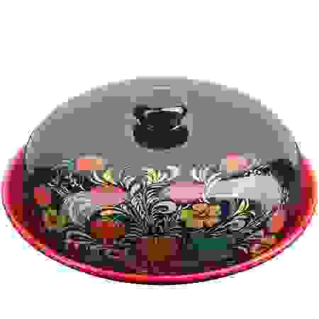 Блюдо для блинов Лесная ягода 23см.LR