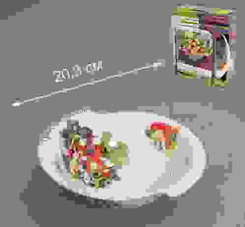 Салатник ГРЕЧЕСКИЙ САЛАТ 20,3*17,5*6,9 см цв.уп 598008