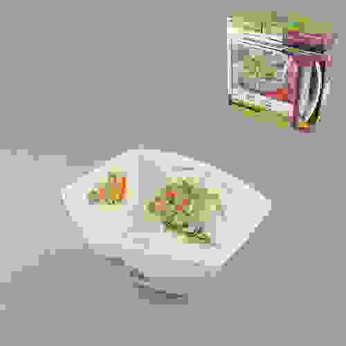 Салатник САЛАТ ИЗ СВЕЖИХ ОВОЩЕЙ 18,7*17,6*7,9 см цв.уп. 598019