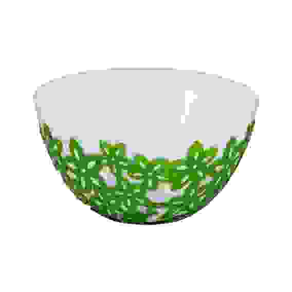 Салатник &quot;Виктория&quot; 0,5л. (зел.)(уп.24)