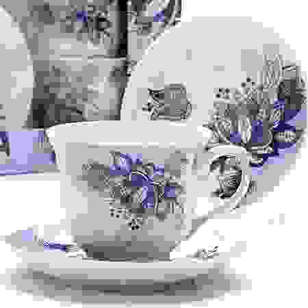 Чайный набор 12пр 220мл фарфор под/уп LR 25785