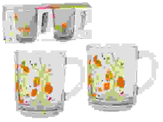 Набор 2-х кружек 250сс Serenade Orange\&quot; 55029 D 25196