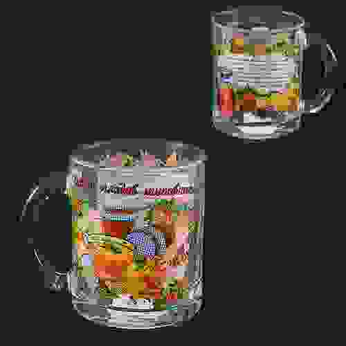 Кружка для чая 320 мл. Чайная \&quot; Чай из плодов шиповника\&quot; 103-004