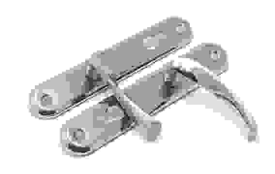 Ручка фалевая ВЕГА РФ1-85 (31.01) хром гальваника 225х40