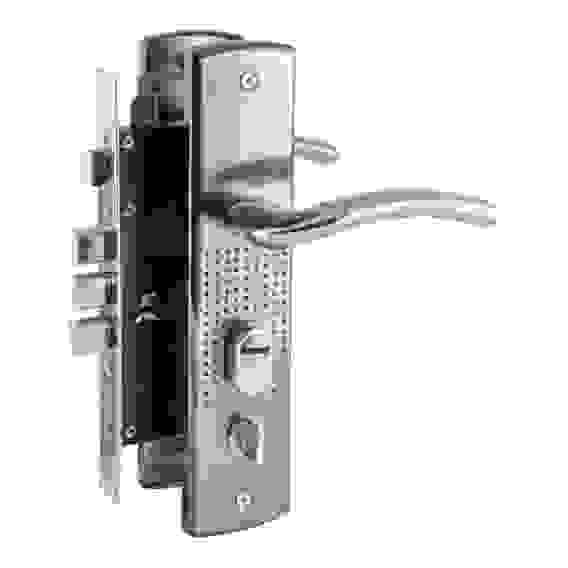 Замок врезной N201(96)-68(правый)/№200(96)-68мм (правый) мат.ник НОРА-М