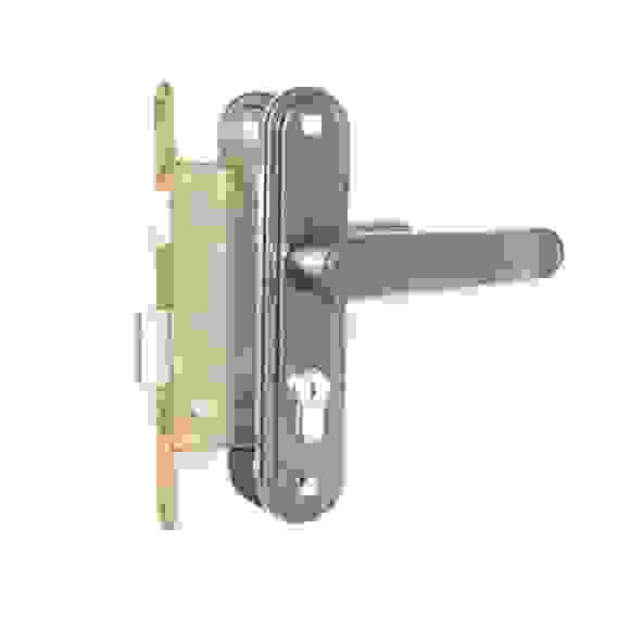 Замок врезной Зенит ЗВ4-3.03 (серебро)