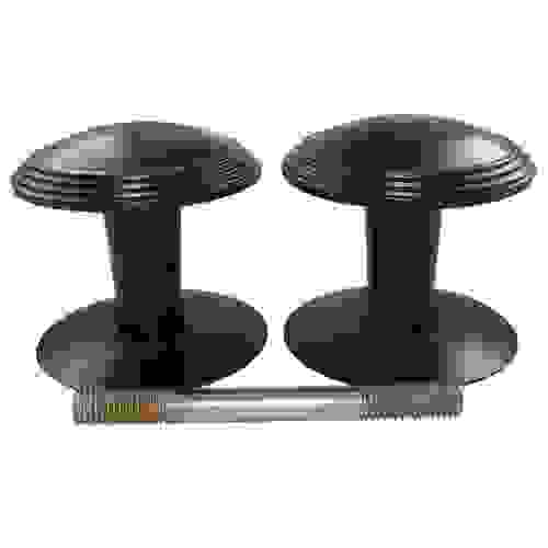 Ручка дверн. РДК -1- ПП /черная/ Могилев