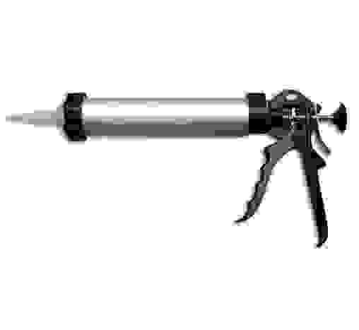 Пистолет для герметика закрыт 400мл глад шток ПРОМИС