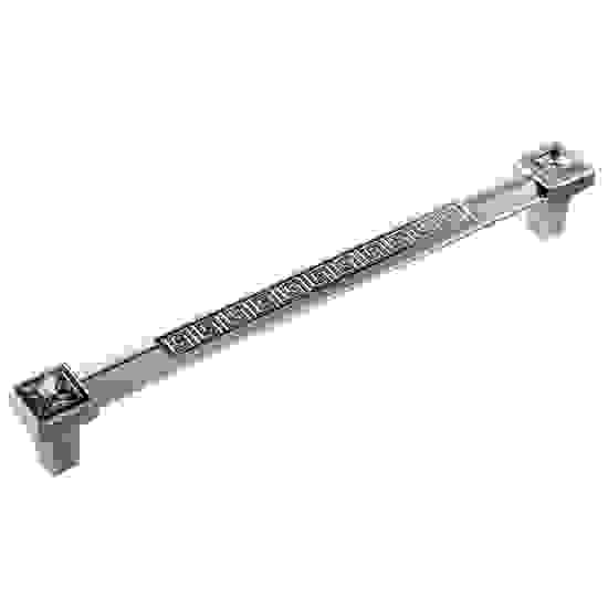 Ручка-скоба FS-125 160 хром глянц./кристалы TS