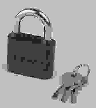 Замок навесной чугун ВС-HG45-50 (Box)