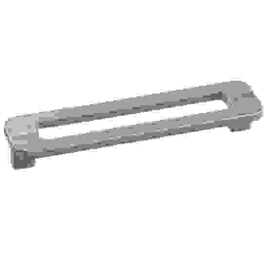 Ручка-скоба S-148 128 сатин светл./кромка-дуб молочн.