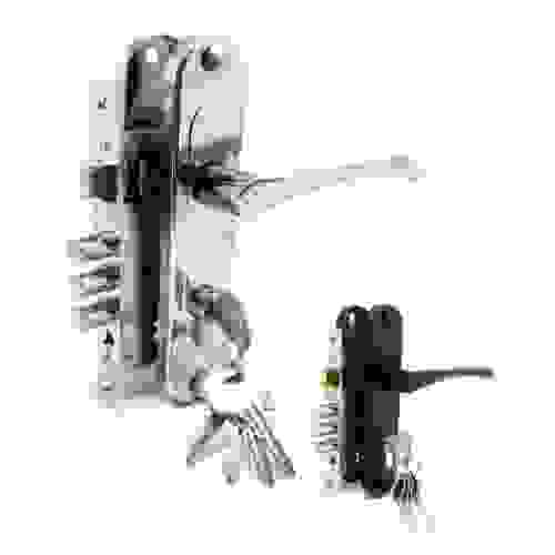 Замок врезной Зенит ЗВ7-60.1-02 (ЛАК-хром)