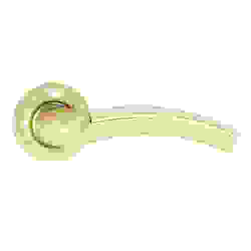 Ручка R412 SB/PB (Матовая латунь/Полированная латунь) DAMX