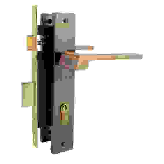 Замок врезной N111-85 M (ст.медь) НОРА-М