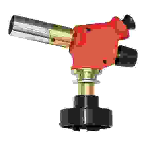 Профессиональная горелка на бутановый баллон, пьезоподжиг, расшир.сопло//Matrix