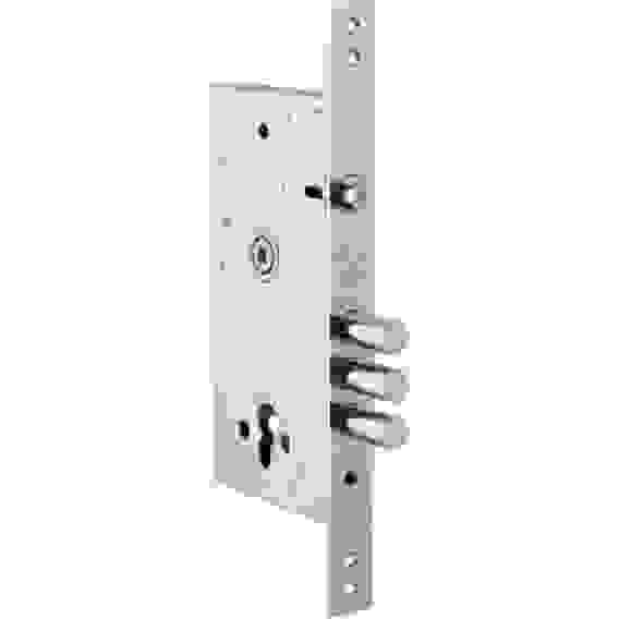 Корпус врезного замка KALE 252-R (60 мм) никель