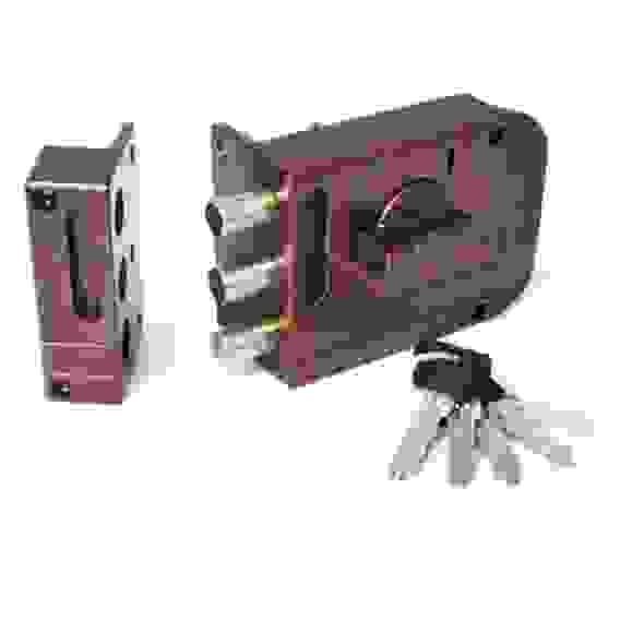 Замок накладной КЭМЗ ЗН1-М3 (медь)