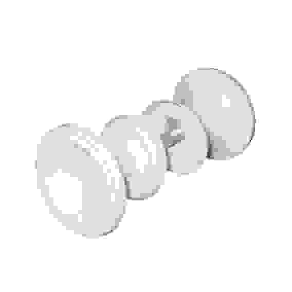 Ручка-кнопка AL"К" /белая./ АВЕРС