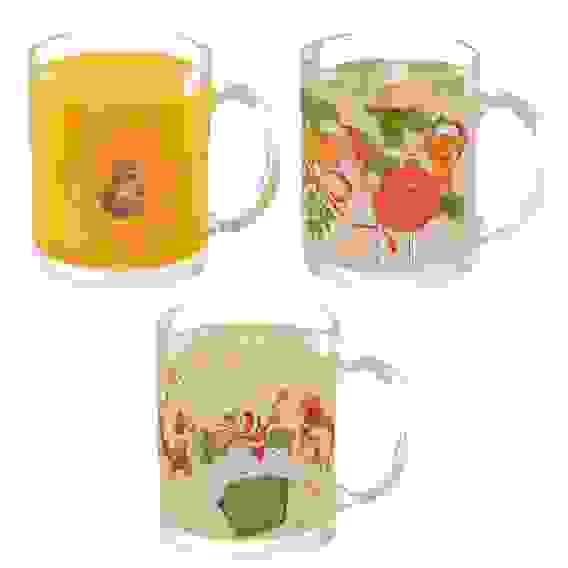 Кружка, 320мл, Символ года, стекло, 3 дизайна