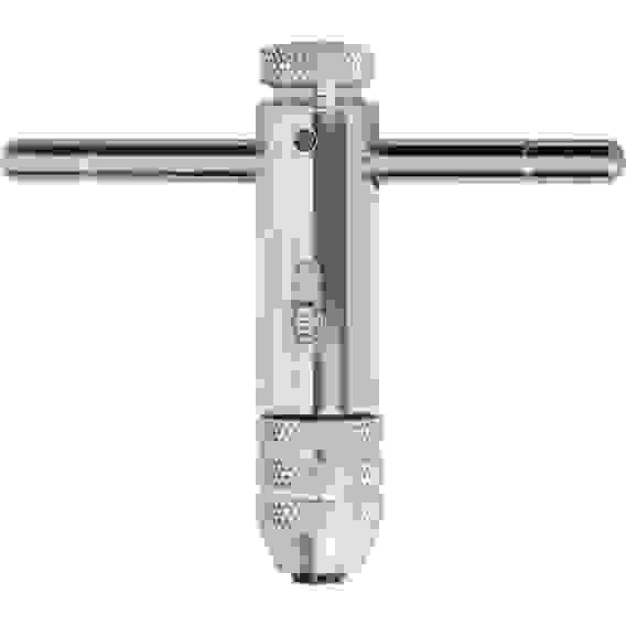 Вороток для метчиков М5 - М12, хромированный, с трещоткой// MATRIX