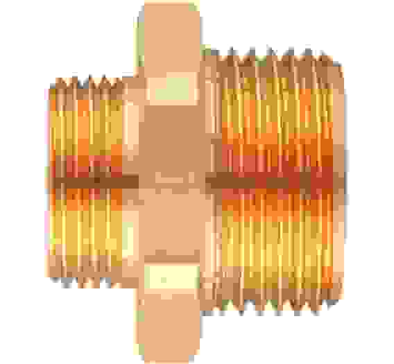 Переходник с наружной резьбой 3/4 на 1 //Denzel