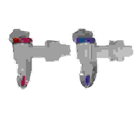 Краны для кулеров, к-т 2 шт хол и гор 010340 (4)