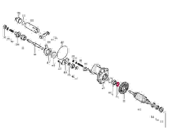 Шайба плоская 9 для HR2450
