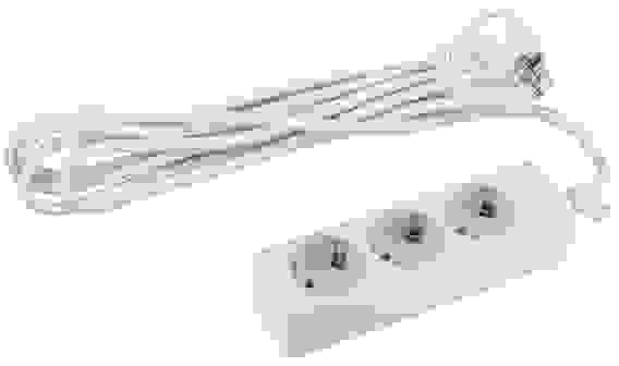 Удлинитель U-3e-3m с з/к 3*1мм 3гн*3м Эра