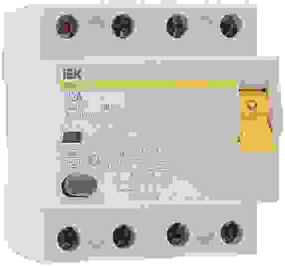 Выключатель дифф тока (УЗО) 4п 32А 30мА ВД1-63 АС Электромех 9532864